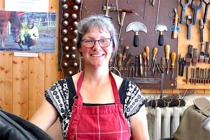 Sellerie Kühnen - Fabienne Panelati © Gio Dis # blogueur suisse # média suisse